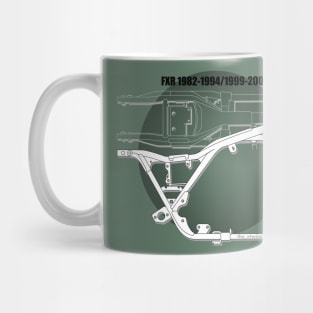 FXR frame blueprint Mug